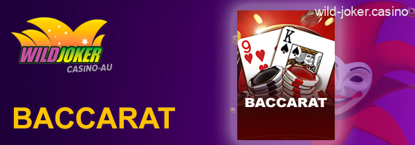 Baccarat at Wild Joker Casino