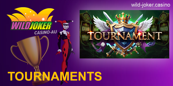 Take part in tournaments on Wild Joker and get winnings